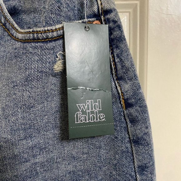 NWT Wild Fable Jean Mini Skirt - Picture 6 of 9